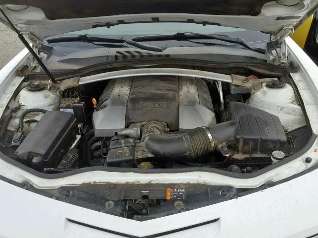 2G1FJ3DJ2B9170065 - 2011 CHEVROLET CAMARO SS WHITE photo 7