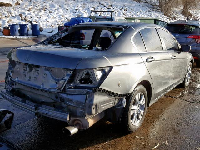 1HGCP2F41BA029102 - 2011 HONDA ACCORD LXP GRAY photo 4