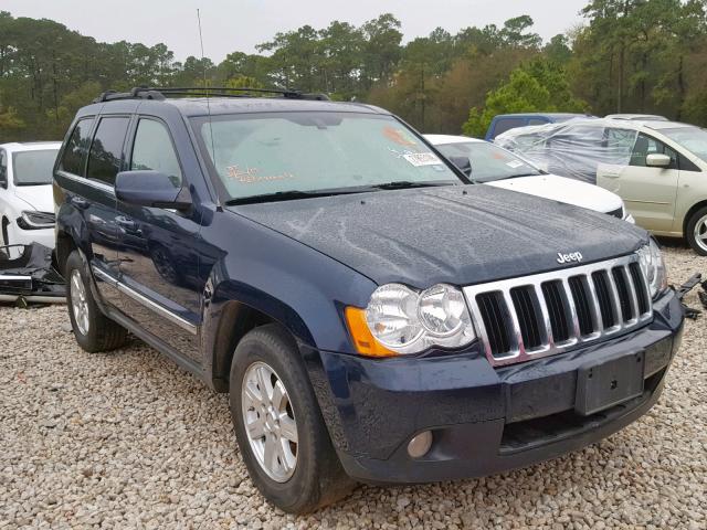 1J8HR58P89C543656 - 2009 JEEP GRAND CHER BLUE photo 1