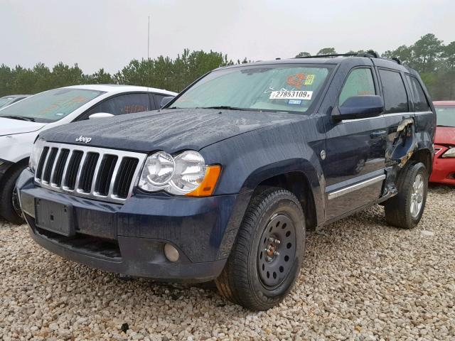 1J8HR58P89C543656 - 2009 JEEP GRAND CHER BLUE photo 2