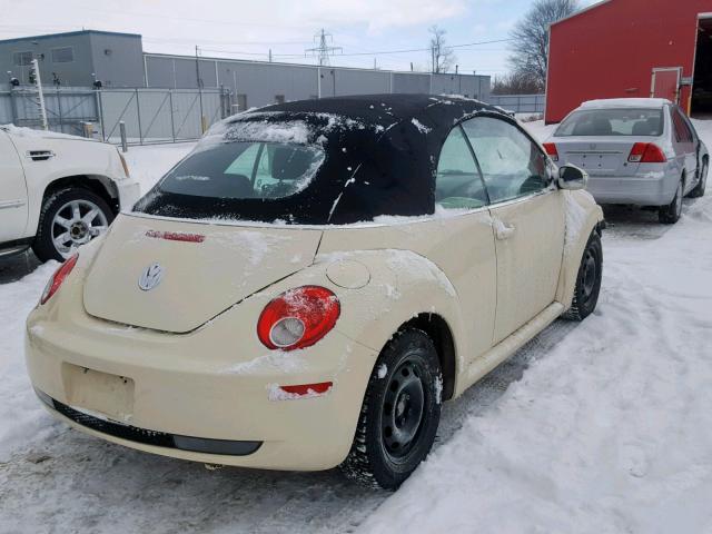 3VWRF21Y16M329833 - 2006 VOLKSWAGEN NEW BEETLE Gelb Foto 4