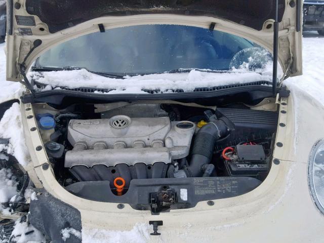 3VWRF21Y16M329833 - 2006 VOLKSWAGEN NEW BEETLE Gelb Foto 7