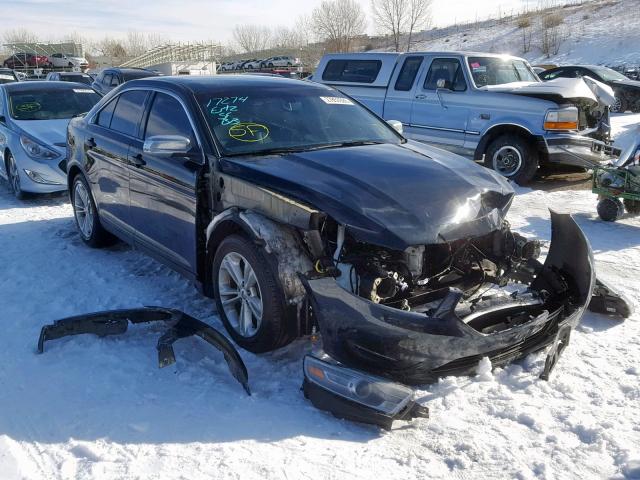 1FAHP2H82EG121623 - 2014 FORD TAURUS SEL BLACK photo 1