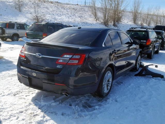 1FAHP2H82EG121623 - 2014 FORD TAURUS SEL BLACK photo 4