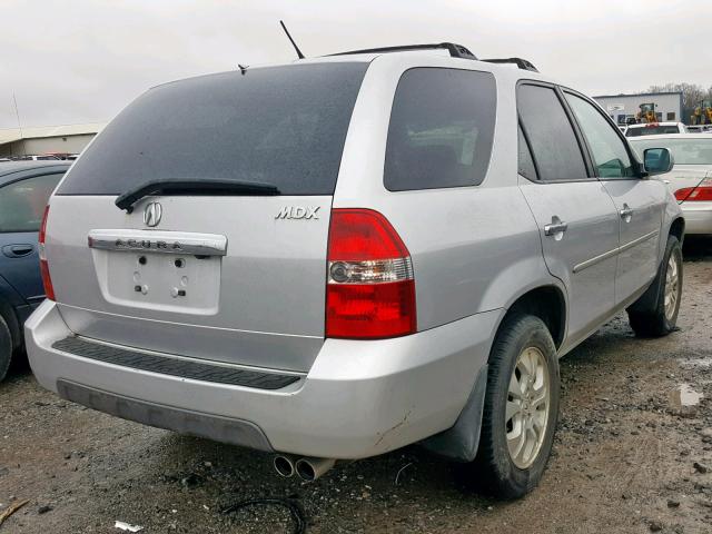 2HNYD18973H553299 - 2003 ACURA MDX TOURIN SILVER photo 4