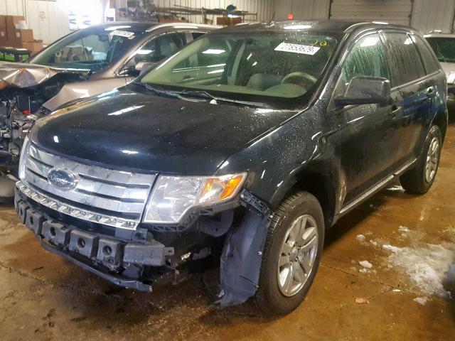 2FMDK3GC0ABA06387 - 2010 FORD EDGE SE BLACK photo 2