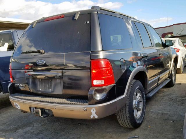 1FMDU74E42ZB53608 - 2002 FORD EXPLORER E BLACK photo 4