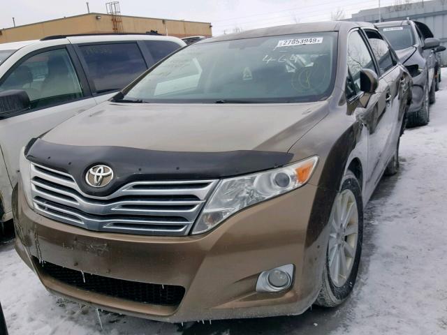 4T3BA3BB6AU015654 - 2010 TOYOTA VENZA BASE BROWN photo 2