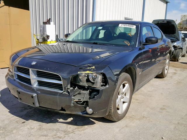 2B3CA3CV5AH217271 - 2010 DODGE CHARGER SX BLACK photo 2