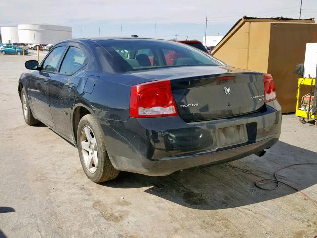 2B3CA3CV5AH217271 - 2010 DODGE CHARGER SX BLACK photo 3