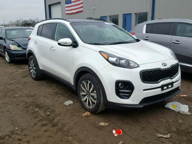 KNDPN3AC8K7503005 - 2019 KIA SPORTAGE E WHITE photo 1