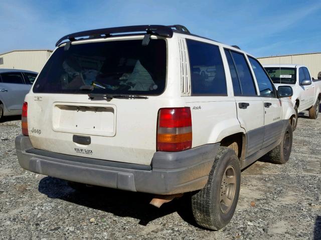 1J4GZ58S6WC324398 - 1998 JEEP GRAND CHER WHITE photo 4