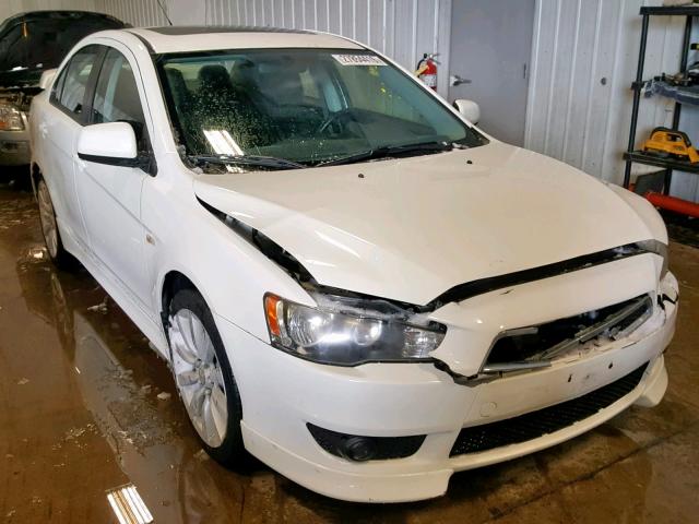 JA3AU86U78U022680 - 2008 MITSUBISHI LANCER GTS WHITE photo 1