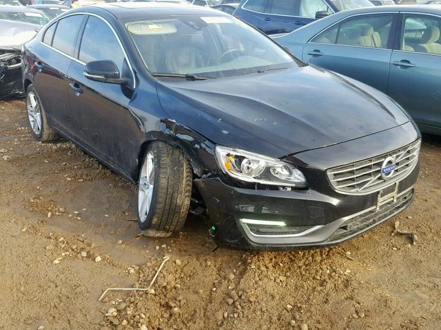 YV140MFKXF1358768 - 2015 VOLVO S60 PREMIE BLACK photo 1