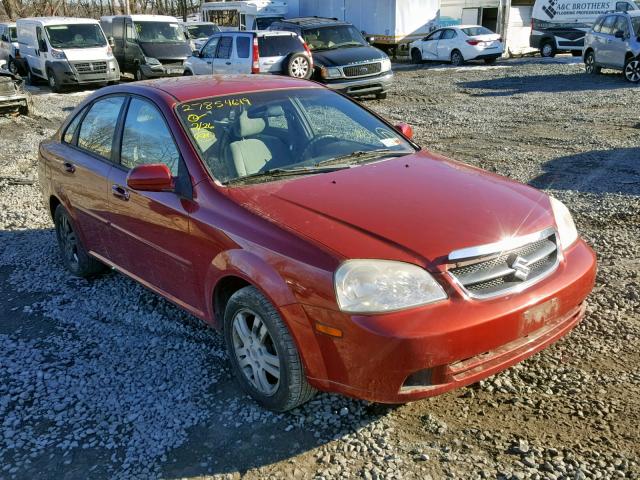 KL5JD56Z76K473098 - 2006 SUZUKI FORENZA RED photo 1