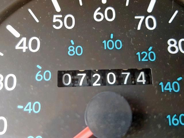 1Y1SK5363RZ069995 - 1994 GEO PRIZM BASE წითელი ფოტო 8