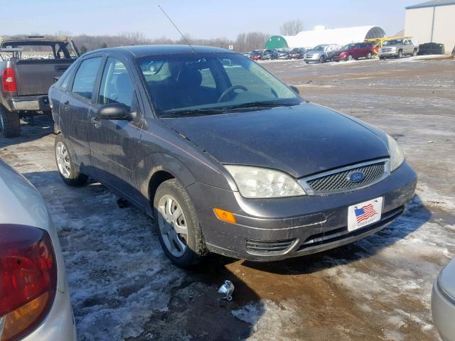 1FAFP34NX5W283725 - 2005 FORD FOCUS ZX4 GRAY photo 1