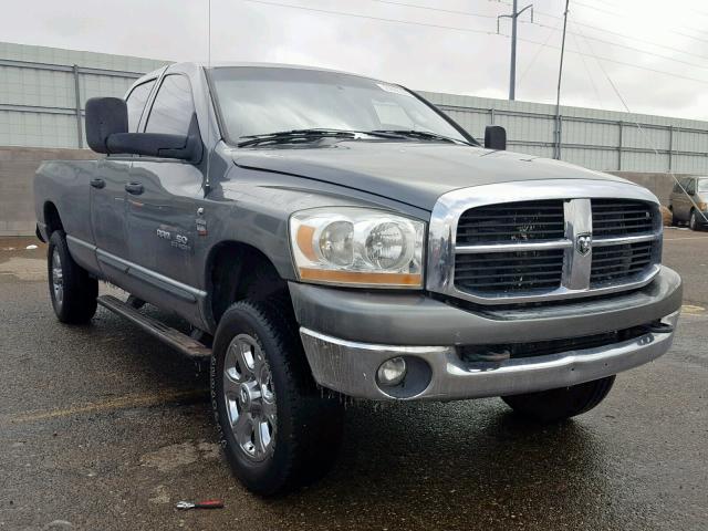 3D7LX38C06G246002 - 2006 DODGE RAM 3500 S GRAY photo 1