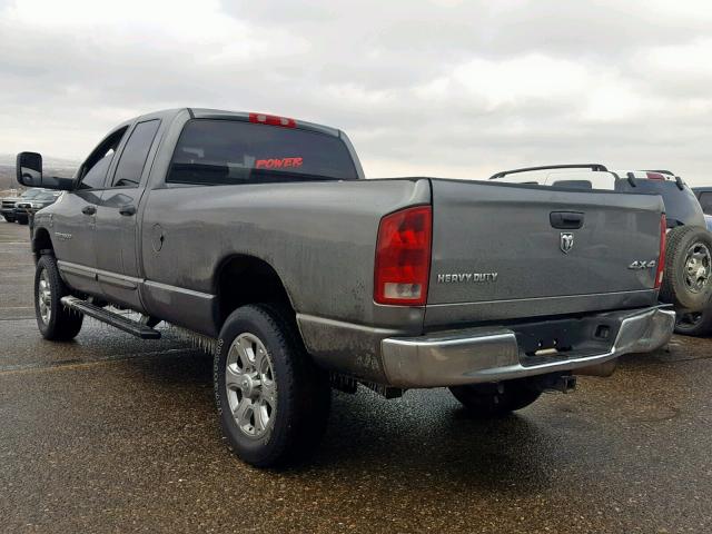 3D7LX38C06G246002 - 2006 DODGE RAM 3500 S GRAY photo 3