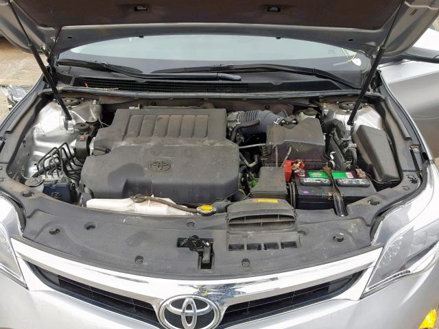 4T1BK1EB8FU141091 - 2015 TOYOTA AVALON XLE SILVER photo 7