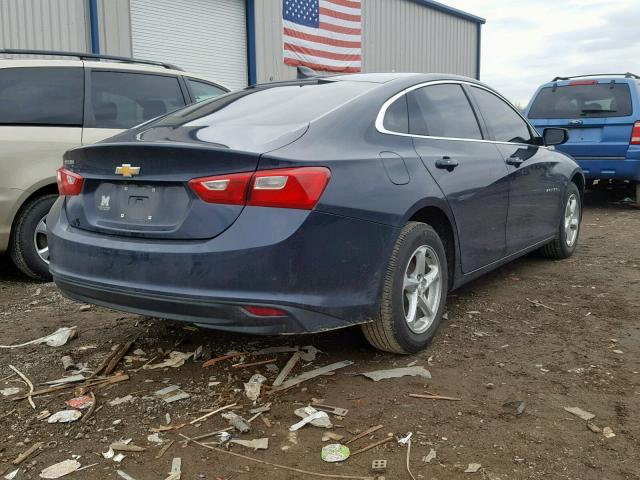 1G1ZB5ST2HF291088 - 2017 CHEVROLET MALIBU LS 蓝色 照片 4