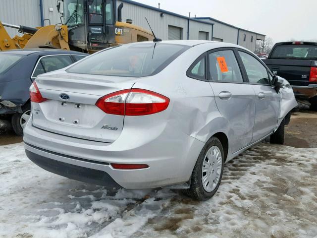 3FADP4AJ5GM114293 - 2016 FORD FIESTA S SILVER photo 4