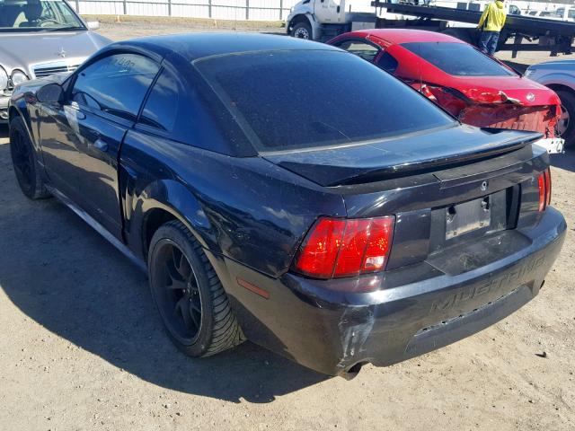 1FAFP42X8YF263696 - 2000 FORD MUSTANG GT BLACK photo 3