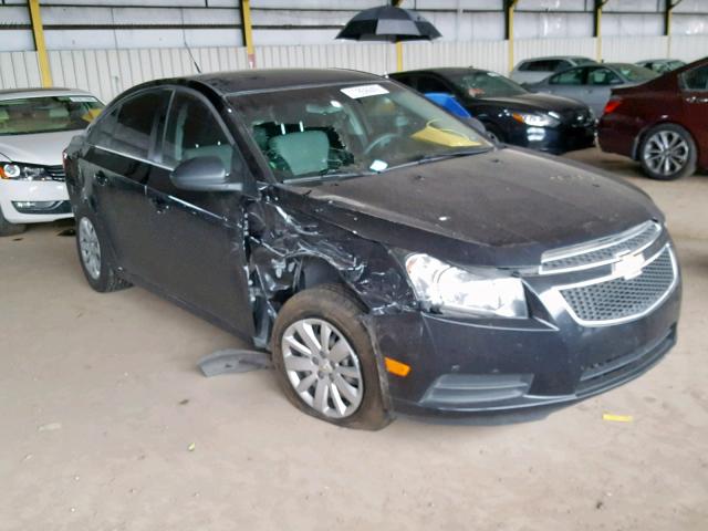 1G1PC5SH7B7238629 - 2011 CHEVROLET CRUZE LS BLACK photo 1