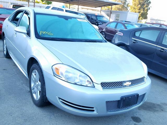 2G1WB5E31E1184633 - 2014 CHEVROLET IMPALA LIM SILVER photo 1