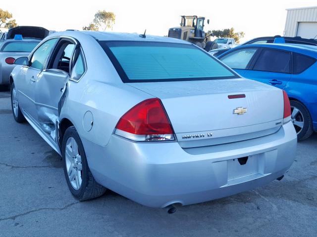 2G1WB5E31E1184633 - 2014 CHEVROLET IMPALA LIM SILVER photo 3