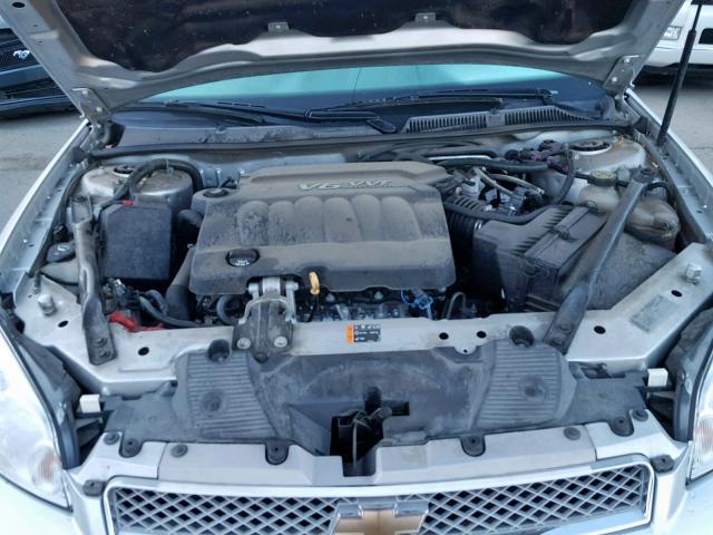 2G1WB5E31E1184633 - 2014 CHEVROLET IMPALA LIM SILVER photo 7