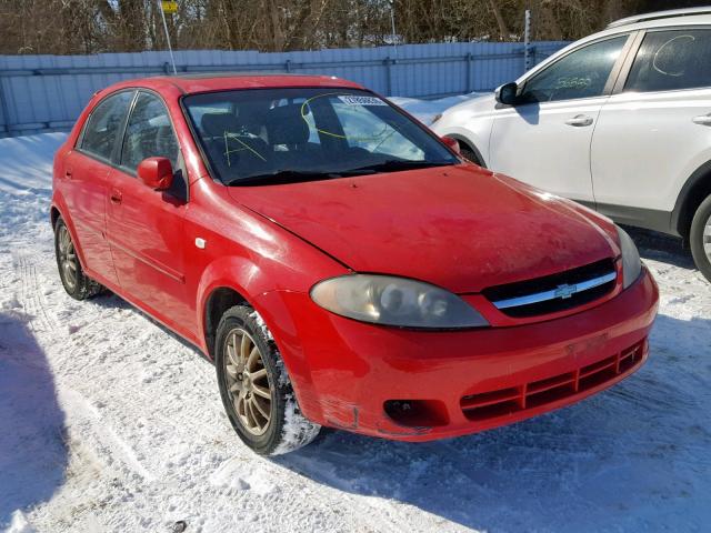 KL1JK69Z16K286416 - 2006 CHEVROLET OPTRA 5 LT RED photo 1