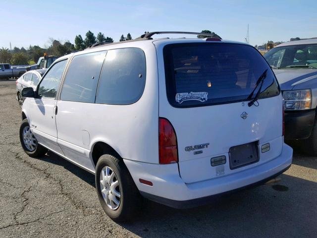 4N2DN11W5SD854017 - 1995 NISSAN QUEST XE WHITE photo 3