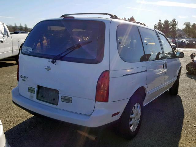 4N2DN11W5SD854017 - 1995 NISSAN QUEST XE WHITE photo 4