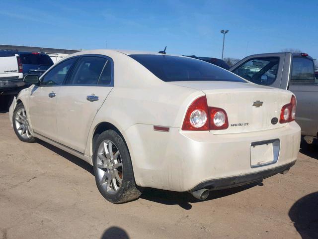 1G1ZE5E7XA4106146 - 2010 CHEVROLET MALIBU LTZ WHITE photo 3