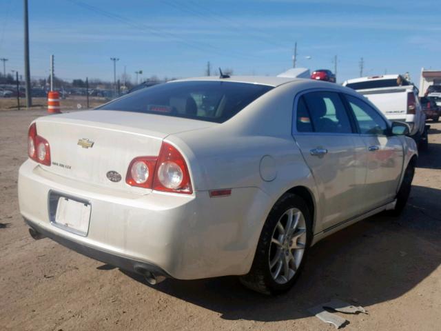 1G1ZE5E7XA4106146 - 2010 CHEVROLET MALIBU LTZ WHITE photo 4