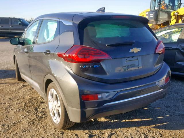 1G1FW6S01H4149555 - 2017 CHEVROLET BOLT EV LT GRAY photo 3