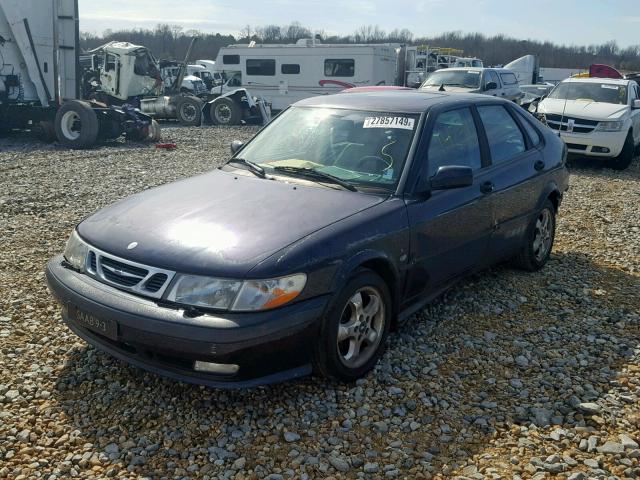 YS3DF58KX12025652 - 2001 SAAB 9-3 SE PURPLE photo 2