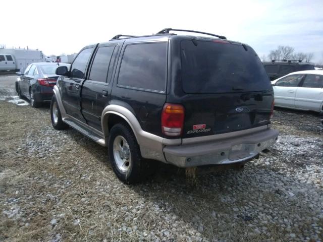 1FMZU74E71ZA84014 - 2001 FORD EXPLORER E BLACK photo 3