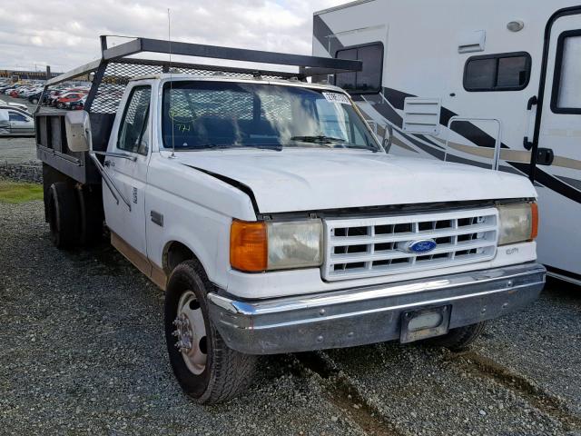 2FDJF371XHCA84640 - 1987 FORD F350 WHITE photo 1