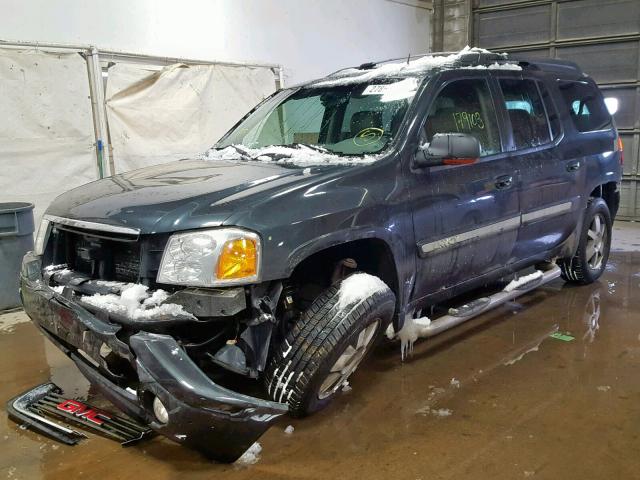 1GKET16S346107661 - 2004 GMC ENVOY XL GRAY photo 2