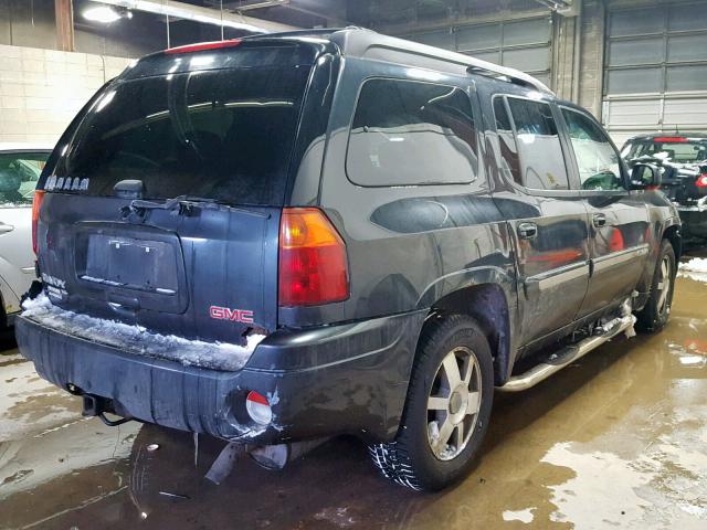 1GKET16S346107661 - 2004 GMC ENVOY XL GRAY photo 4