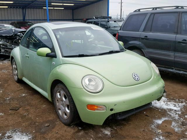 3VWCB21C22M400392 - 2002 VOLKSWAGEN NEW BEETLE Grün Foto 1