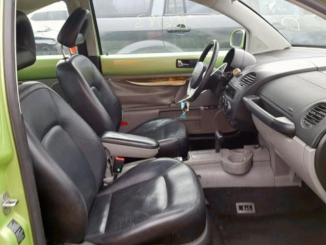 3VWCB21C22M400392 - 2002 VOLKSWAGEN NEW BEETLE Grün Foto 5