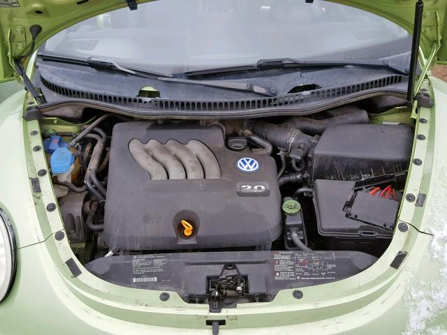 3VWCB21C22M400392 - 2002 VOLKSWAGEN NEW BEETLE Grün Foto 7
