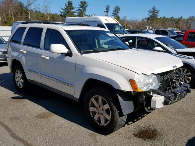 1J8GR58K19C528688 - 2009 JEEP GRAND CHER WHITE photo 1