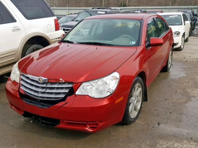 1C3LC56R48N113766 - 2008 CHRYSLER SEBRING TO BURGUNDY photo 2