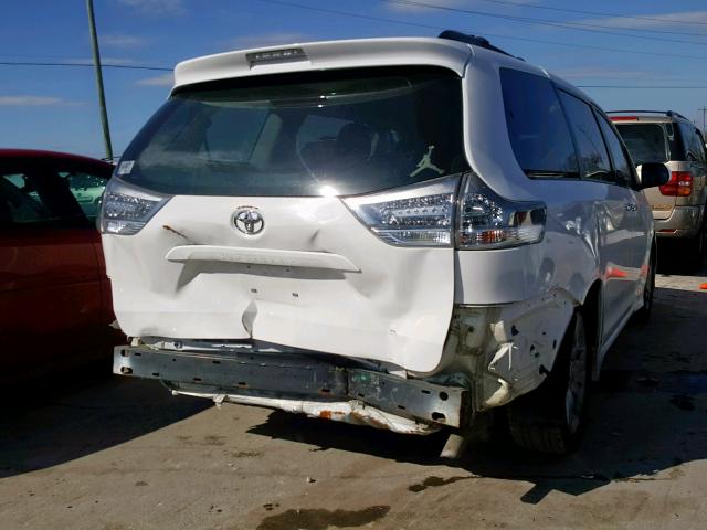 5TDXK3DC1DS302480 - 2013 TOYOTA SIENNA SPO WHITE photo 4