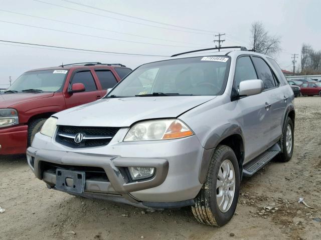 2HNYD18693H530483 - 2003 ACURA MDX TOURIN GRAY photo 2