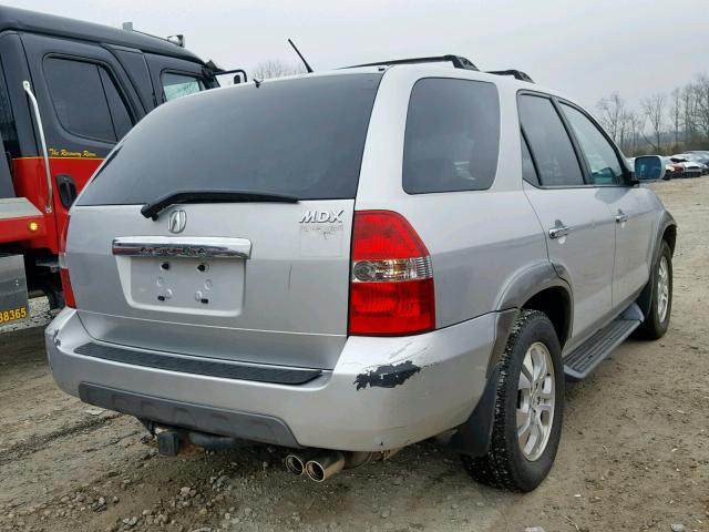 2HNYD18693H530483 - 2003 ACURA MDX TOURIN GRAY photo 4